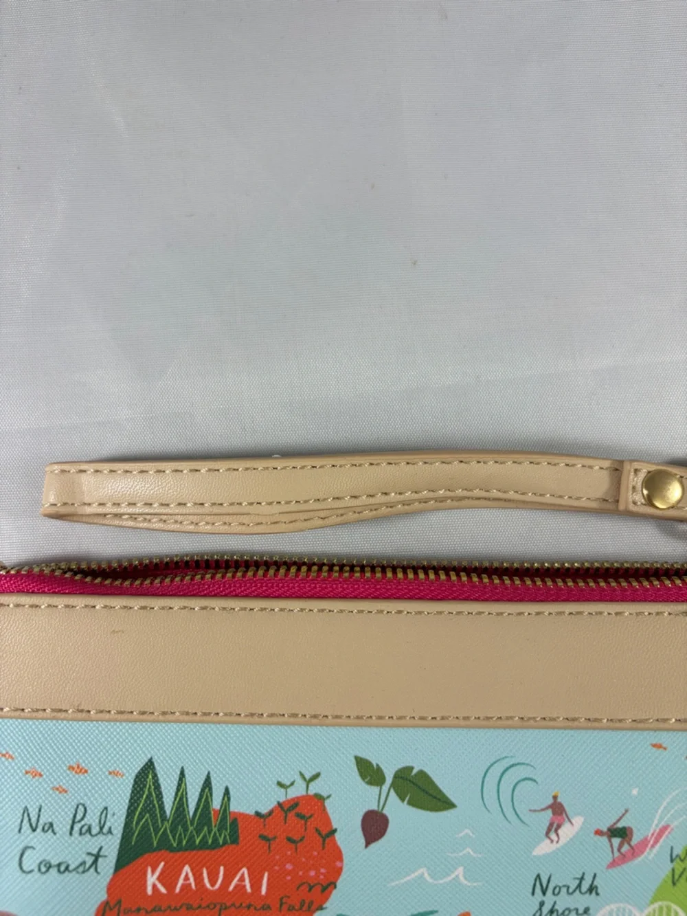 Spartina 449 Hawaiian Islands Zip Wristlet - Picture 6 of 10